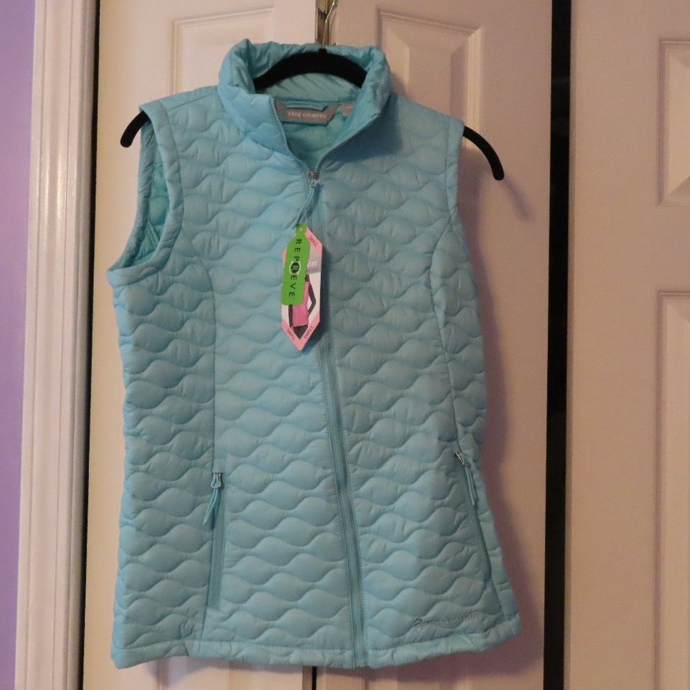 Teal vest